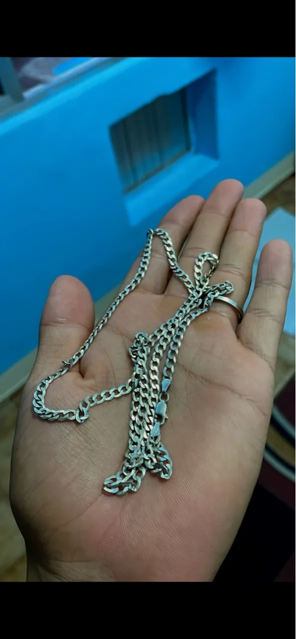 Corrente cordão de Prata