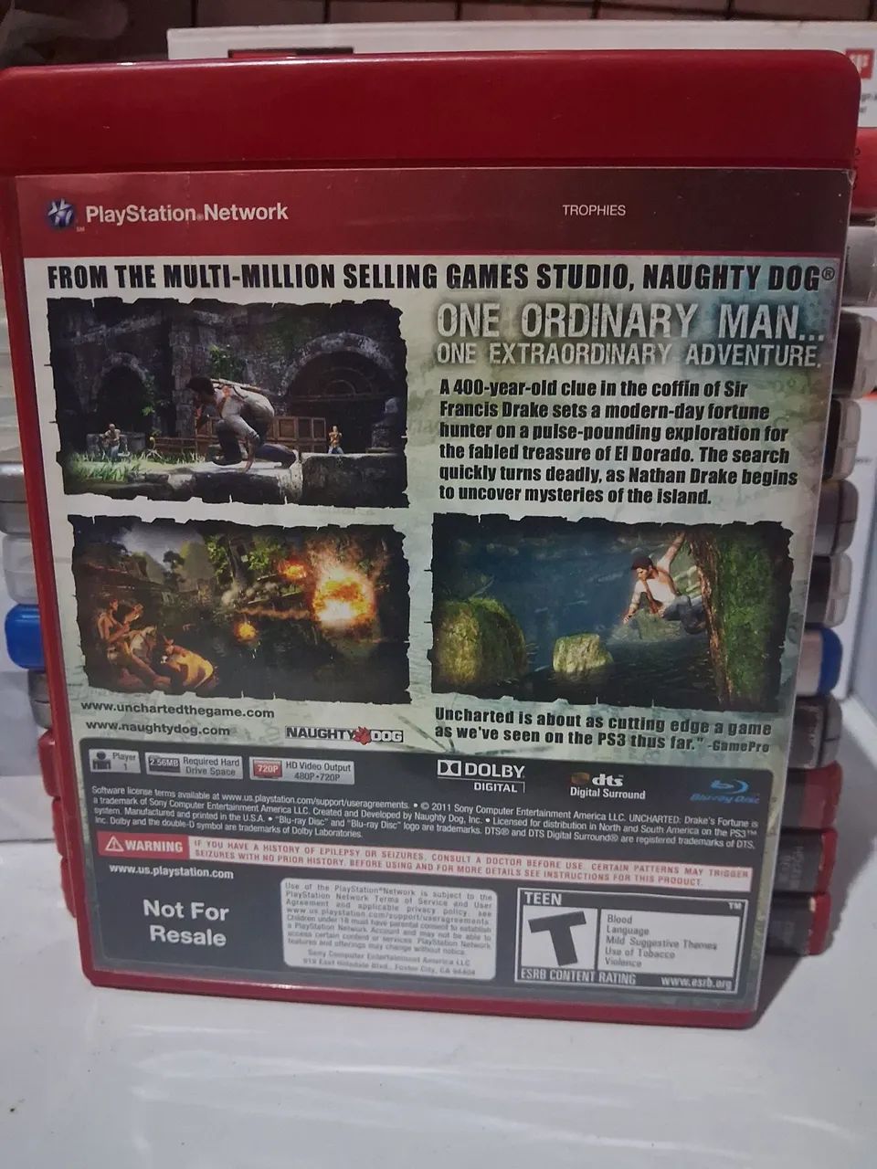 Uncharted: Drake's Fortune - PS3 - Foto 2