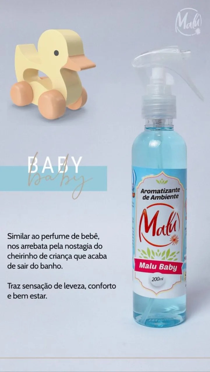 Aromatizante de Ambiente Malu Baby