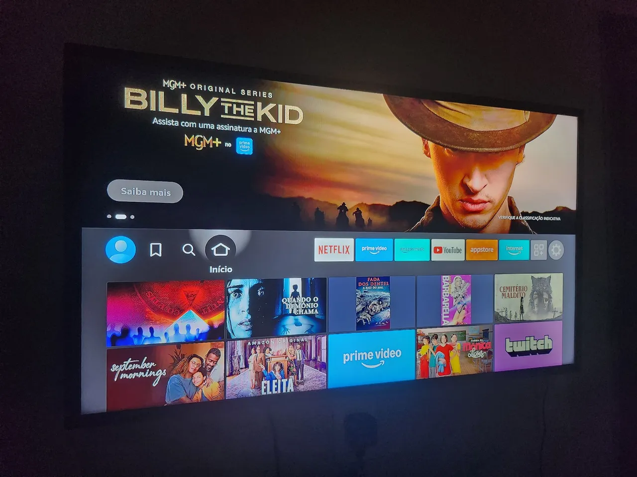 TV Samsung 40" com Fire TV Stick - R$ 750