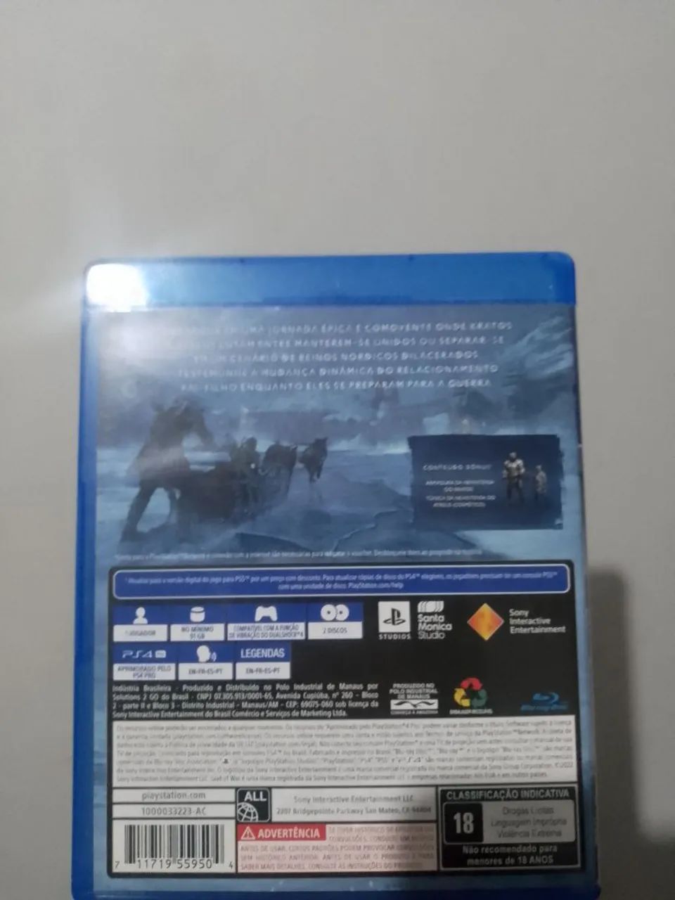 God of War Ragnarök - PS4 - Edição de Lançamento - Foto 2