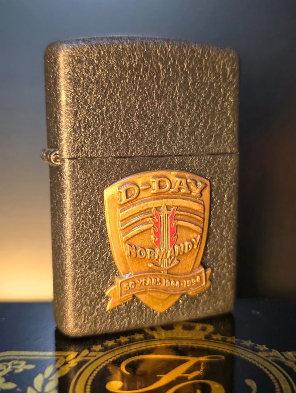 ミリタリー G.I. Joe Ernie Pyle 2001 ZIPPO D-day ZIPPO - D.DAY - Hobbies e coleções - Boa Vista, São Caetano do Sul