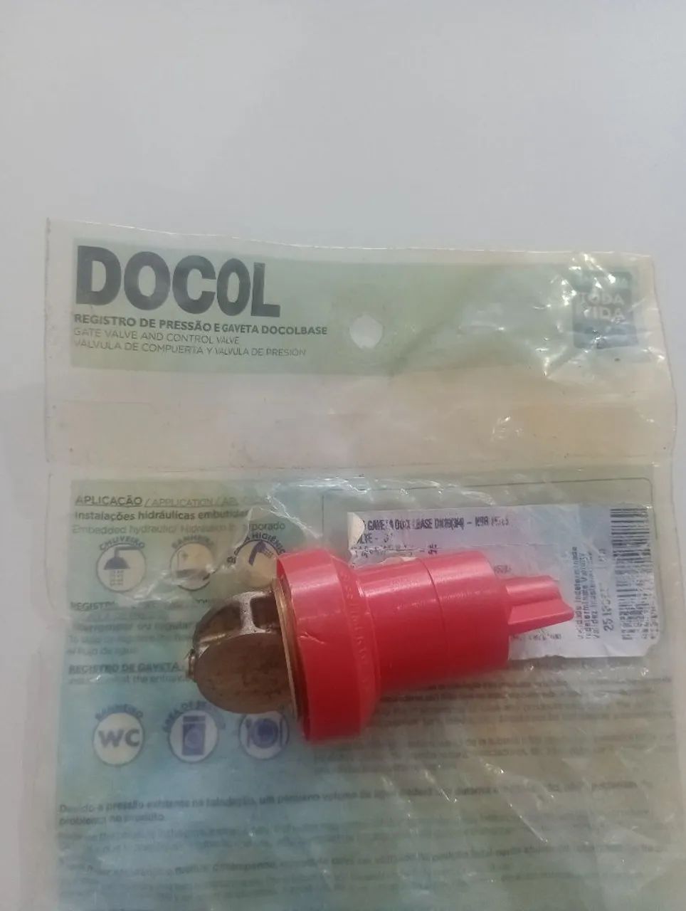 Reparo de gaveta Docol 