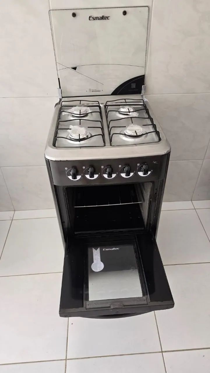 FOGÃO DISPONÍVEL MARCA - ESMALTE FUNCIONA PERFEITAMENTE 