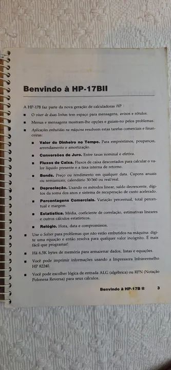 CALCULADORA HP17BII - Foto 4