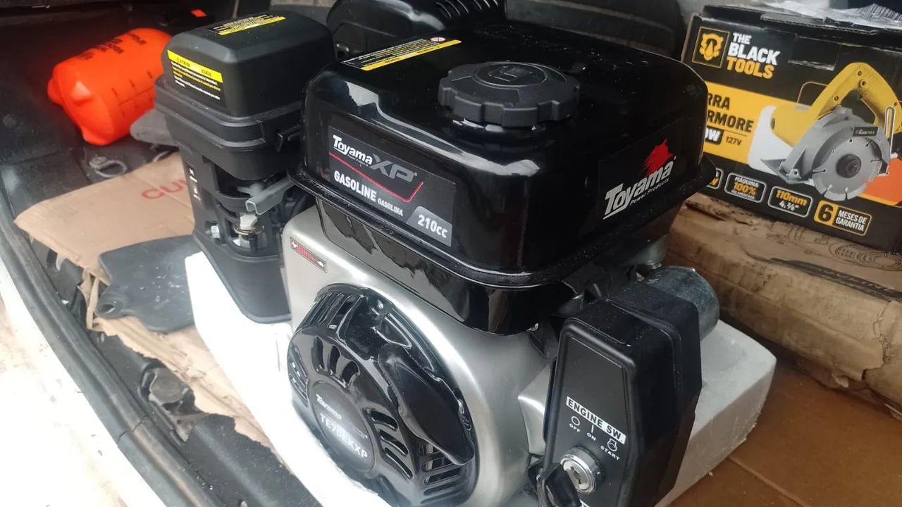 Motor a Gasolina Toyama XP 210cc Novo - Foto 3