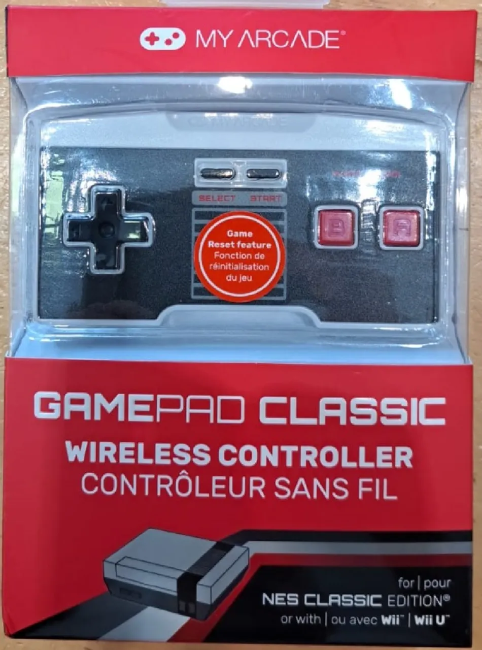 Game Pad Classic para Nes Classic e Wii U