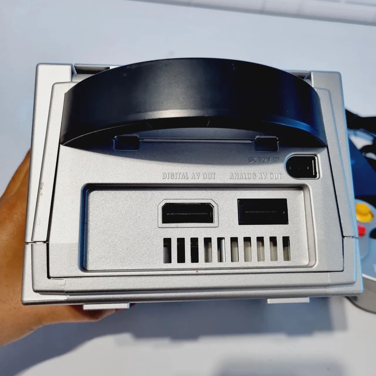 NINTENDO GAME CUBE PRATA - Foto 4