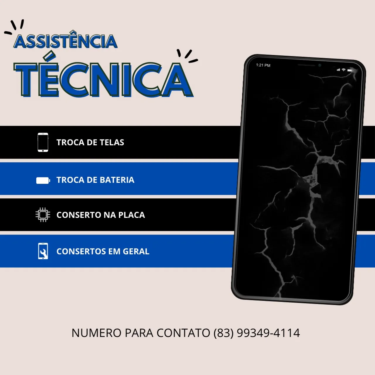 Display e telas de celulares