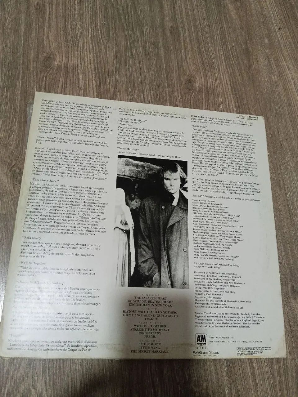 Disco de Vinil Sting - Nothing Like the Sun - Foto 2