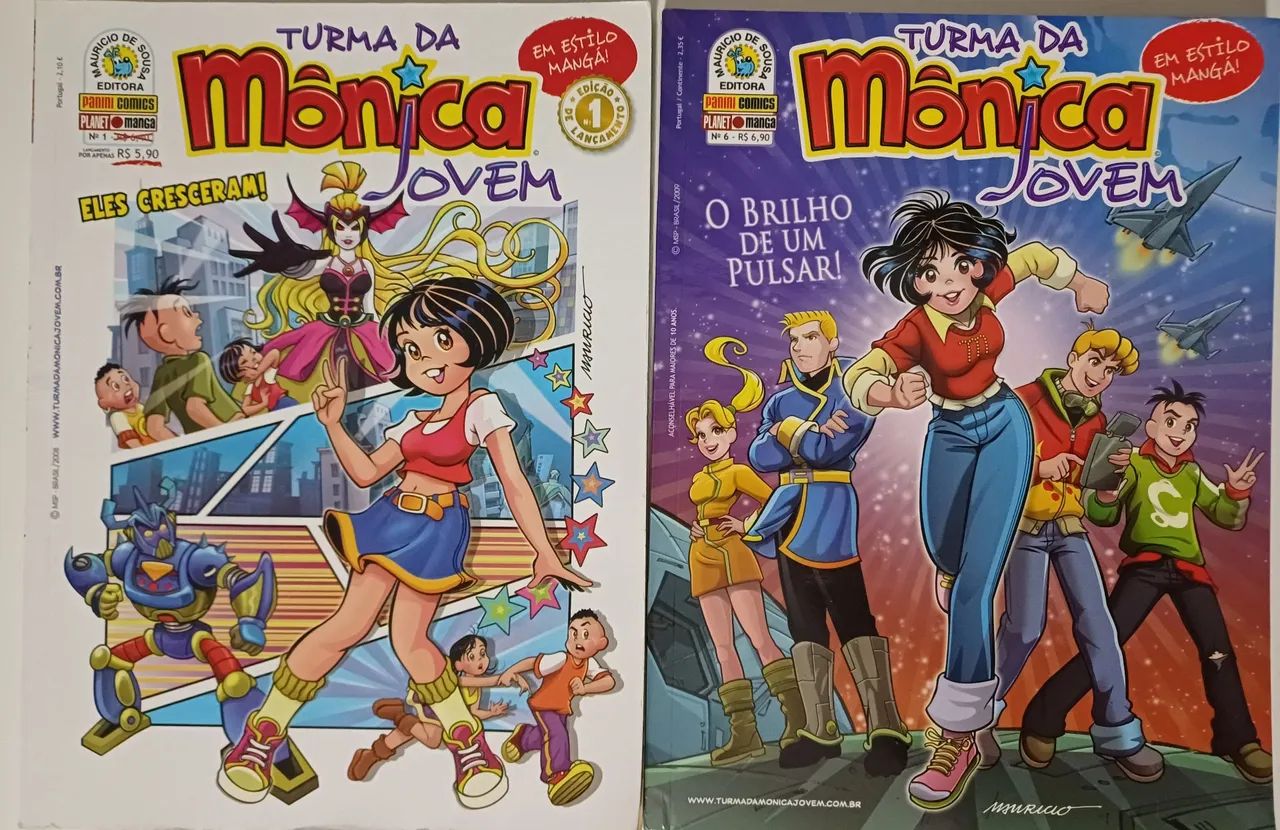 Turma da Mônica Jovem - Mangá 07 unidades - Foto 2