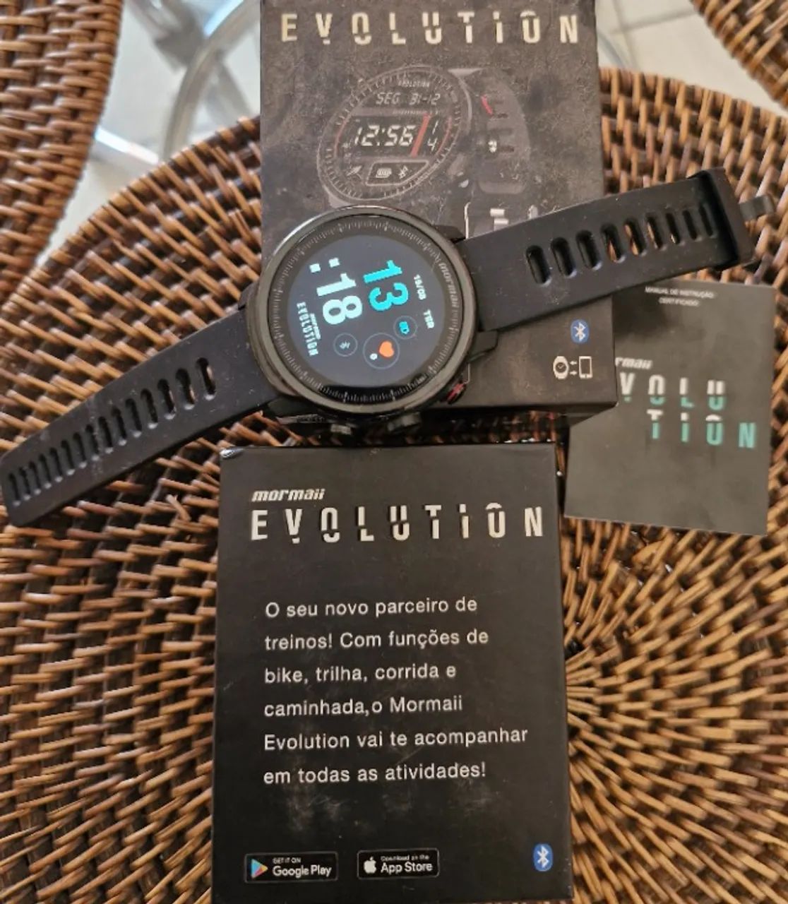 Relógio Smartwatch Mormaii Evolution Original 