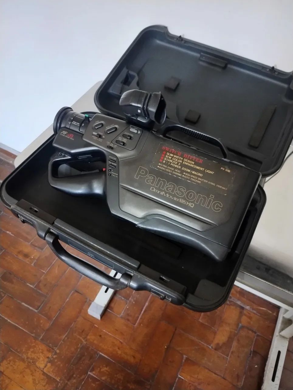 Câmera de VHS para colecionadores