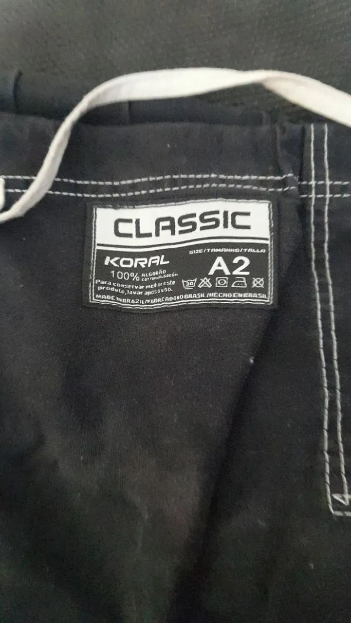 Kimono de Jiu-Jitsu Koral Classic - Tamanho A2 - Foto 3