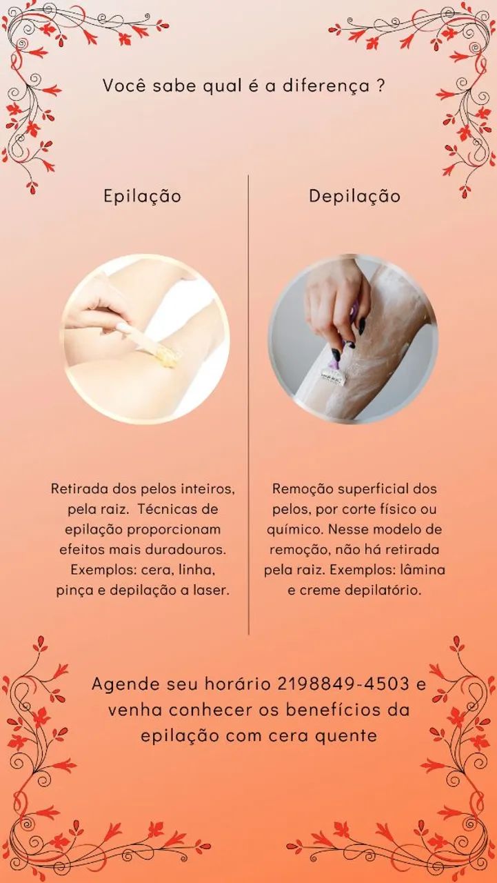 Depilação 