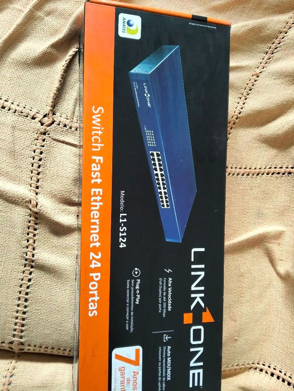 Switch Fast Ethernet 24 Portas Link One L1-S124 - Conectividade e ...