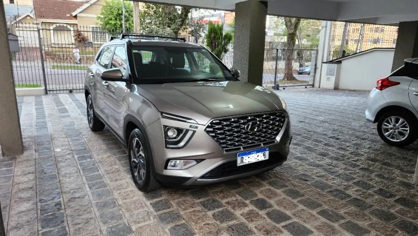 Creta Limited 1.0 TGDI, 2022 cor Prata Sand