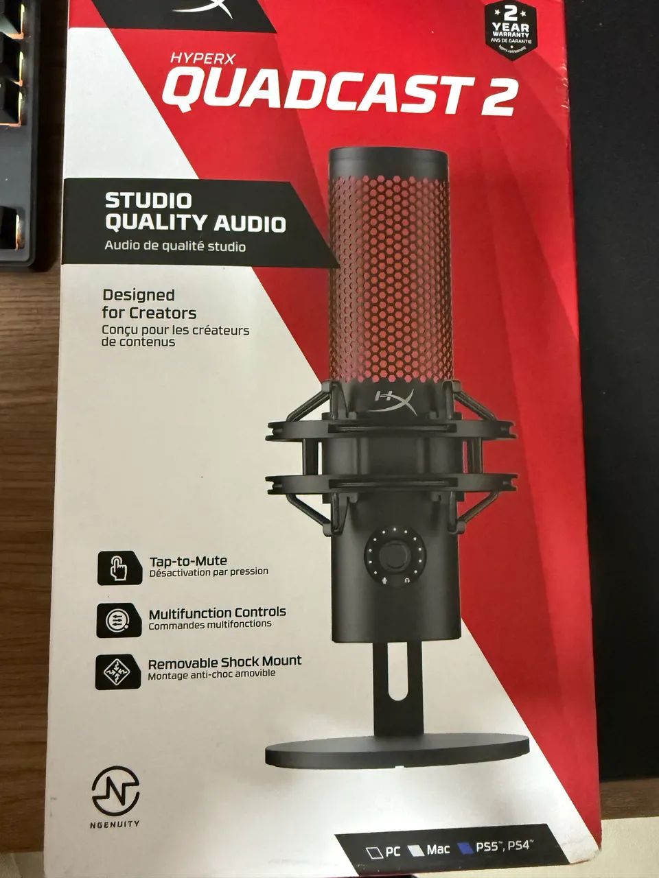 Microfone Hyperx Quadcast 2 