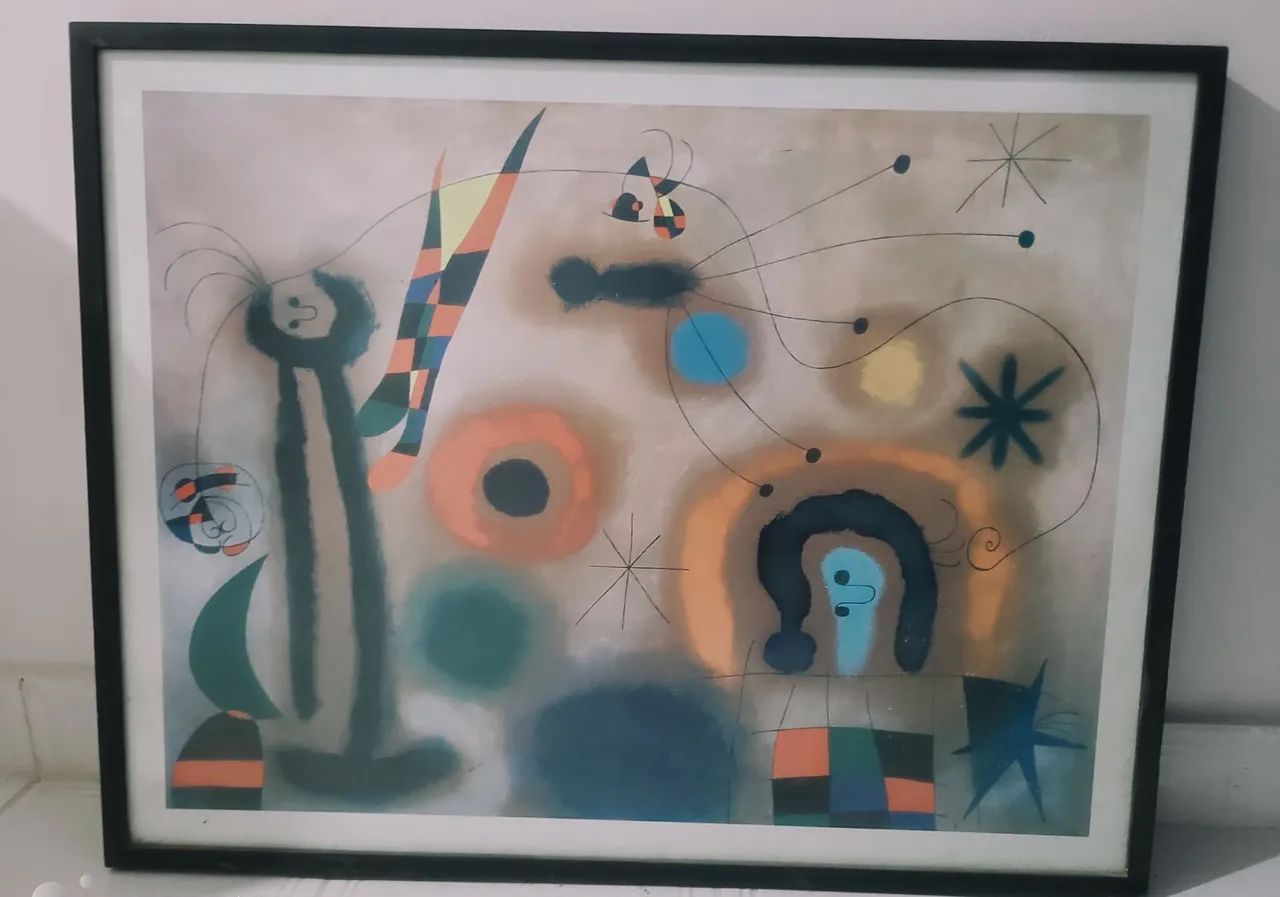 Quadro de Arte Abstrata - Obra de Arte Moderna