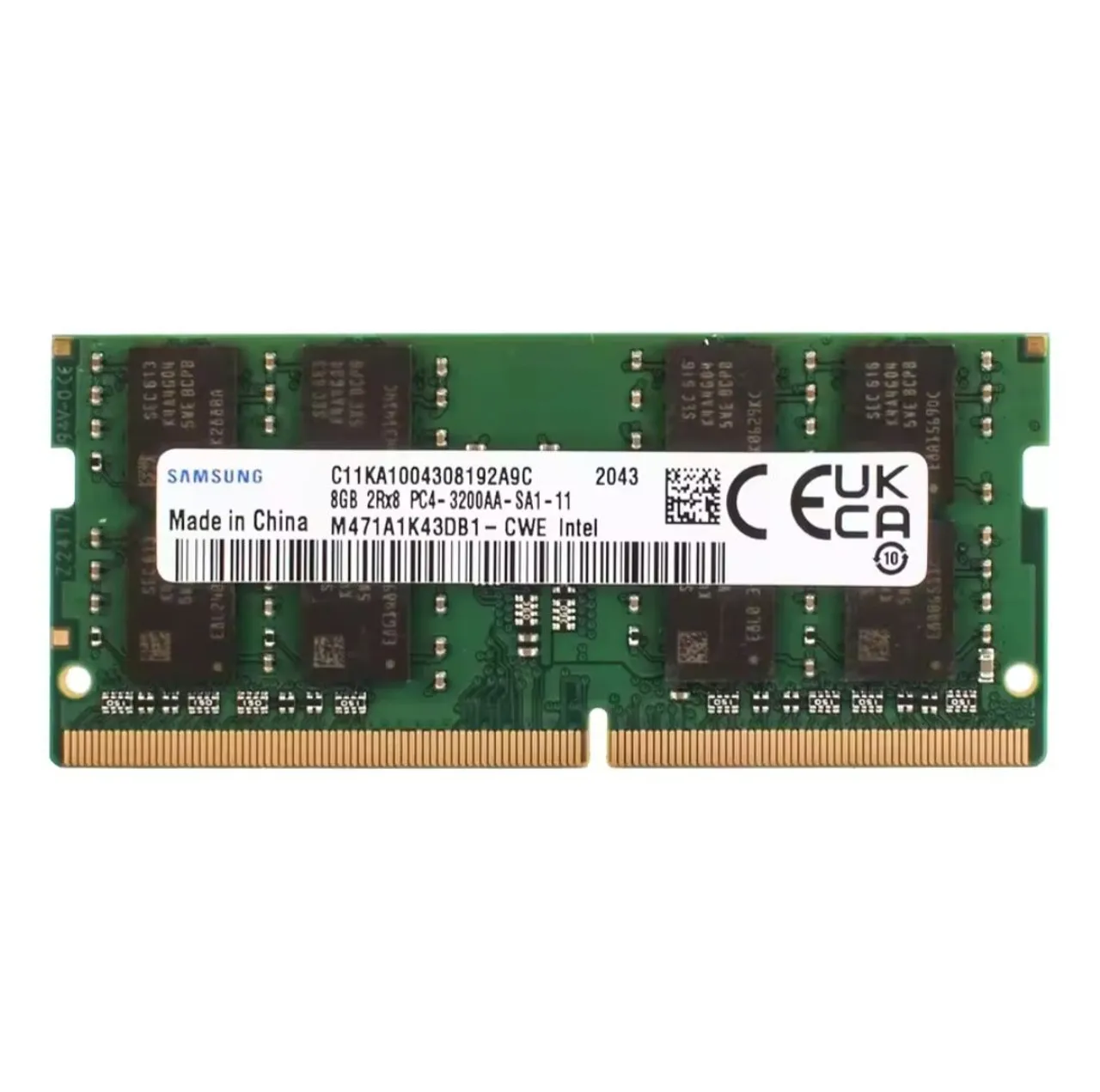Memória RAM Samsung Notebook 16GB DDR4 3200MHz