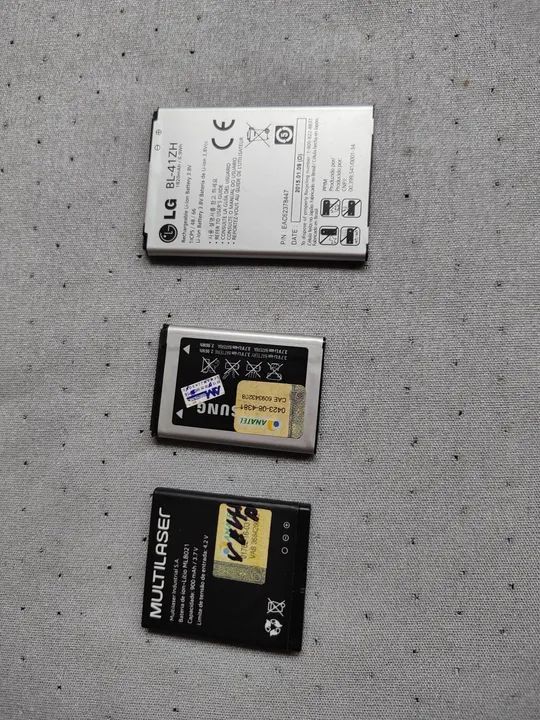 Baterias de Celular - LG, Multilaser e Samsung - Foto 2