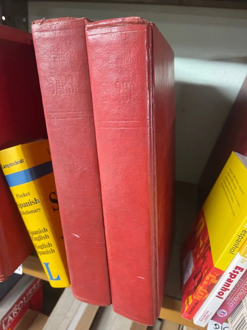 Dicionario Barsa inglês português 2 volumes 