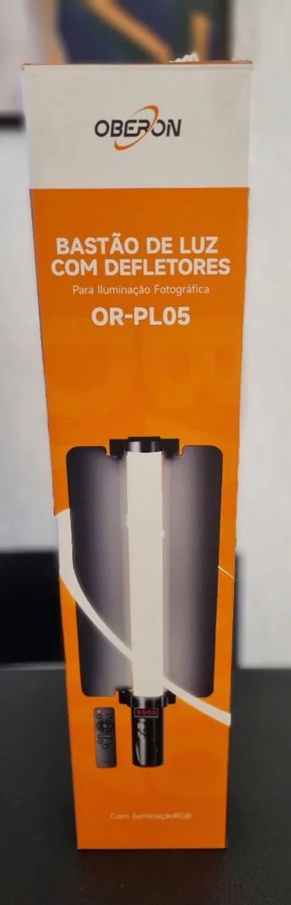 Bastão de Luz Oberon OR-PL05 com Defletores para Iluminação Fotográfica 