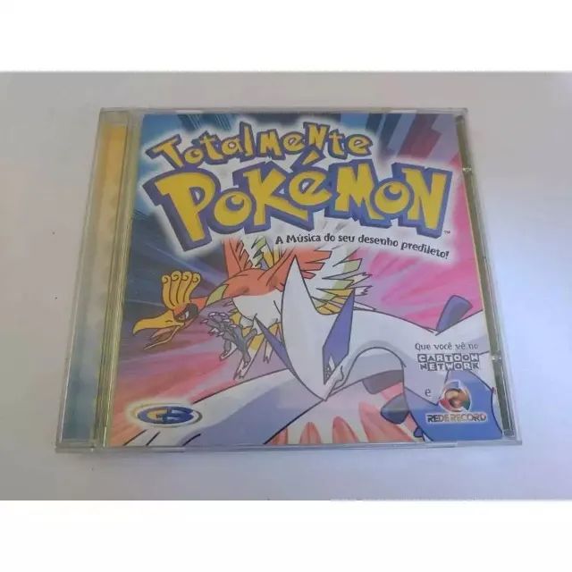 Totalmente Pokemon A Música do Seu Desenho Predileto - CD Raríssimo