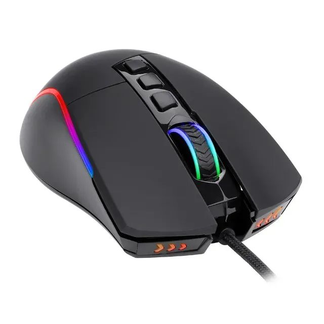 Mouse Gamer Redragon Plank RGB - NOVO - Foto 3