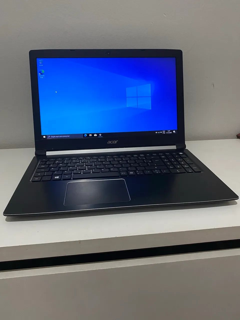 Notebook acer i5 7º geração 