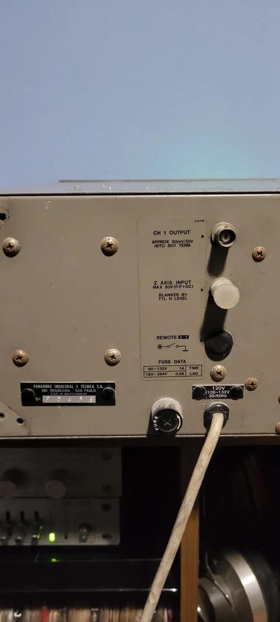 Osciloscópio Pantec 1020  - Foto 5