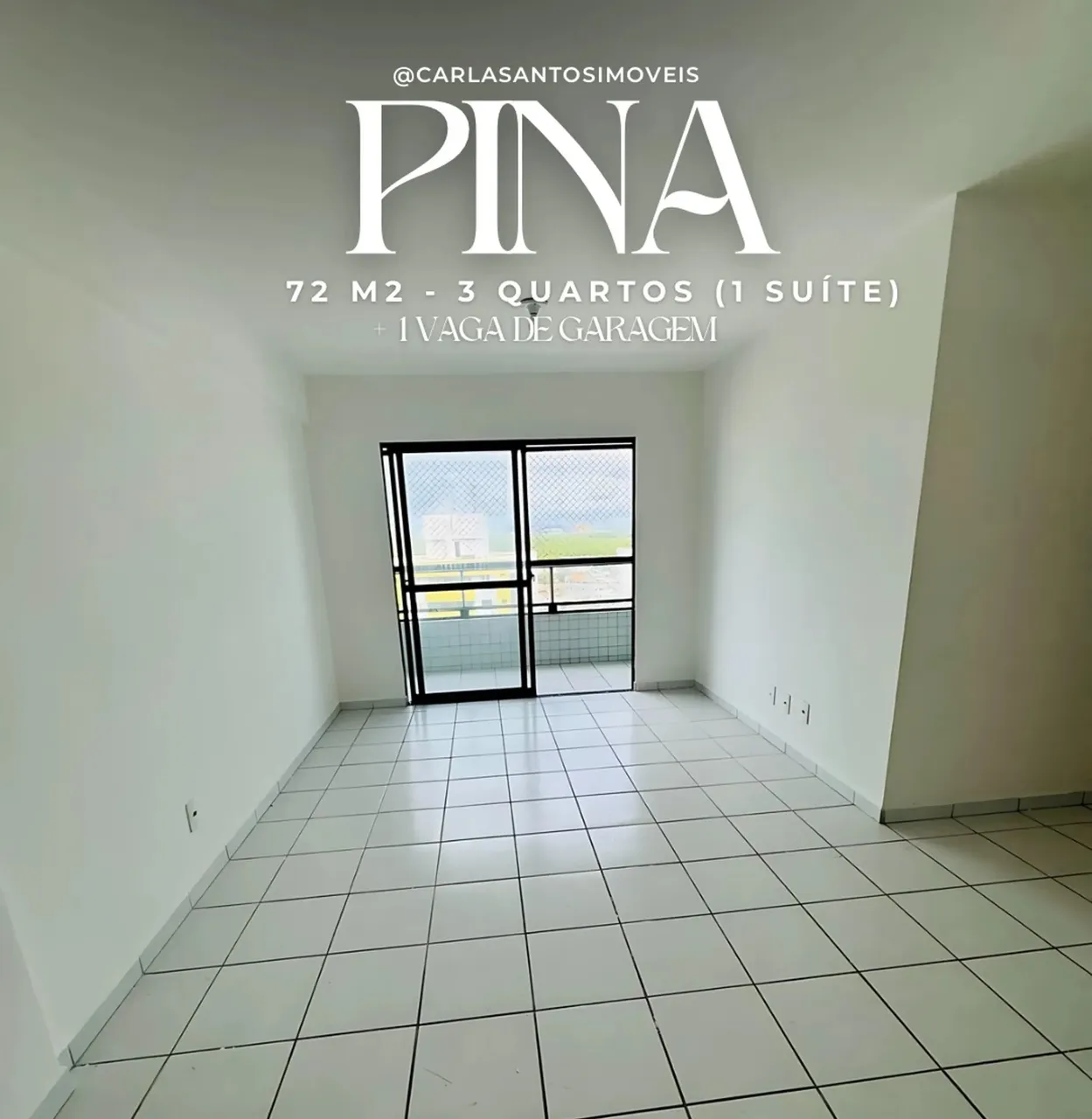 Apartamento para venda de 72 metros quadrados com 3 quartos em Pina frente ao (SHOPPING RI