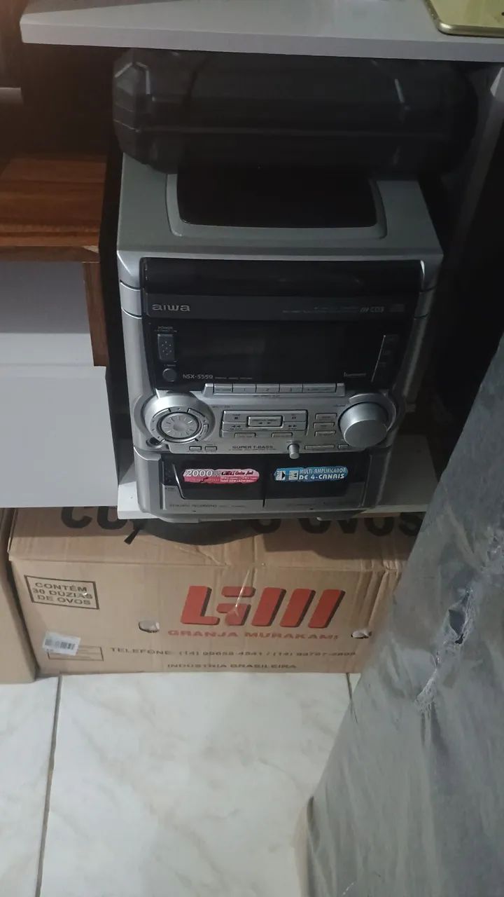 Aparelho de Som Aiwa NSX-5559 - Super Rack - Foto 3