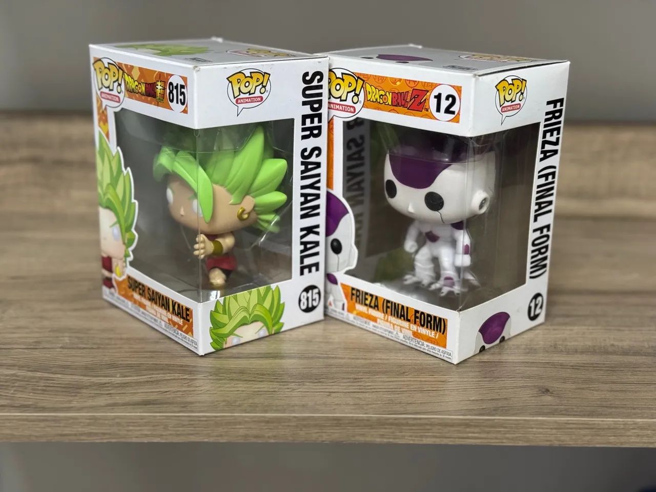 Funko Pop Dragon Ball Z - Super Sayan Kale e Frieza (Final Form) - Foto 3