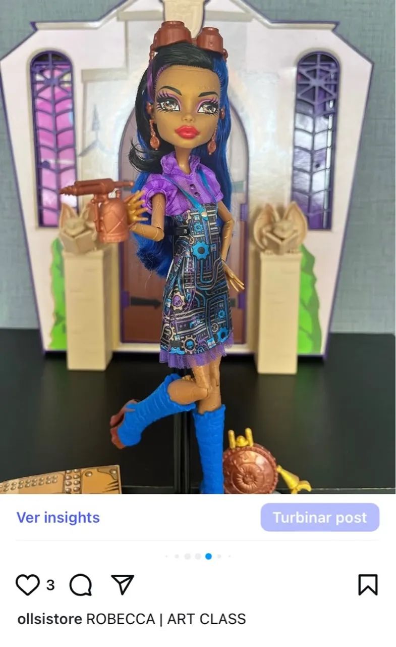 Boneca Monster High Robecca Steam - Foto 4
