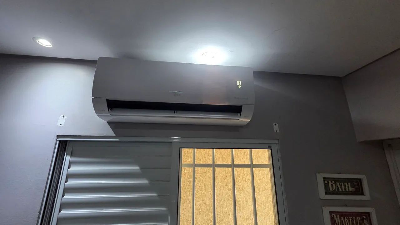 Instalação de ar-condicionado split 