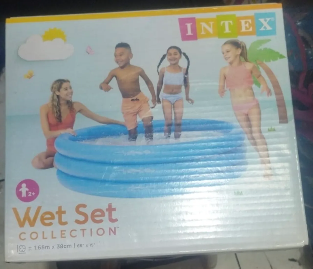 Piscina inflável 500 litros