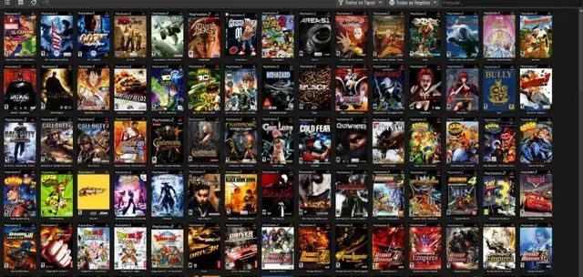 Jogos Pen driver ps2 (: