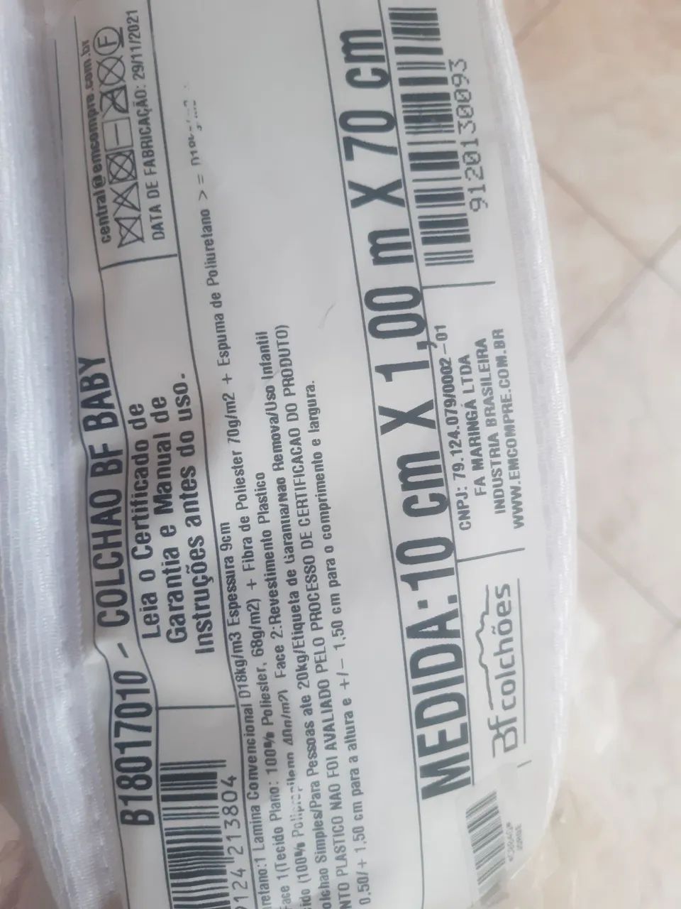 Vendo Colchão para Berço - Foto 4