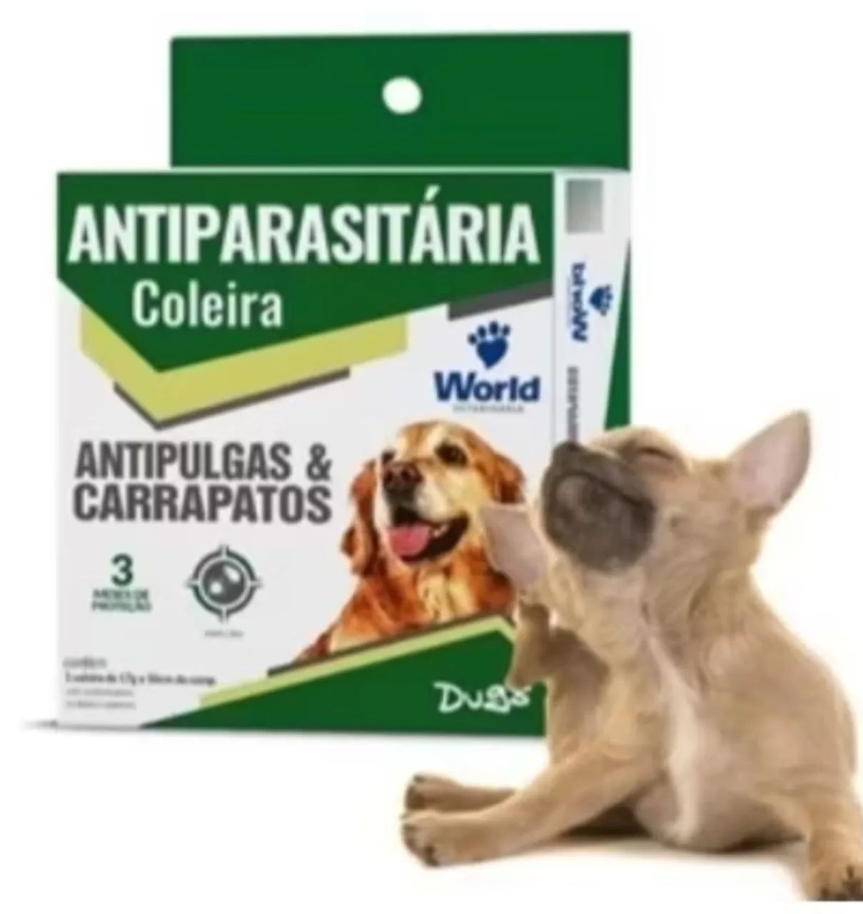 Coleira Antiparasitária para Cães