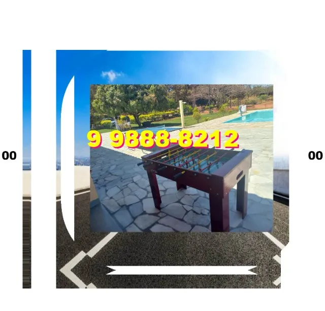 b7q Locação de Brinquedos: Piscina bolinhas toto ou pebolim etc. (9.9888.8212 - DG Diversõ