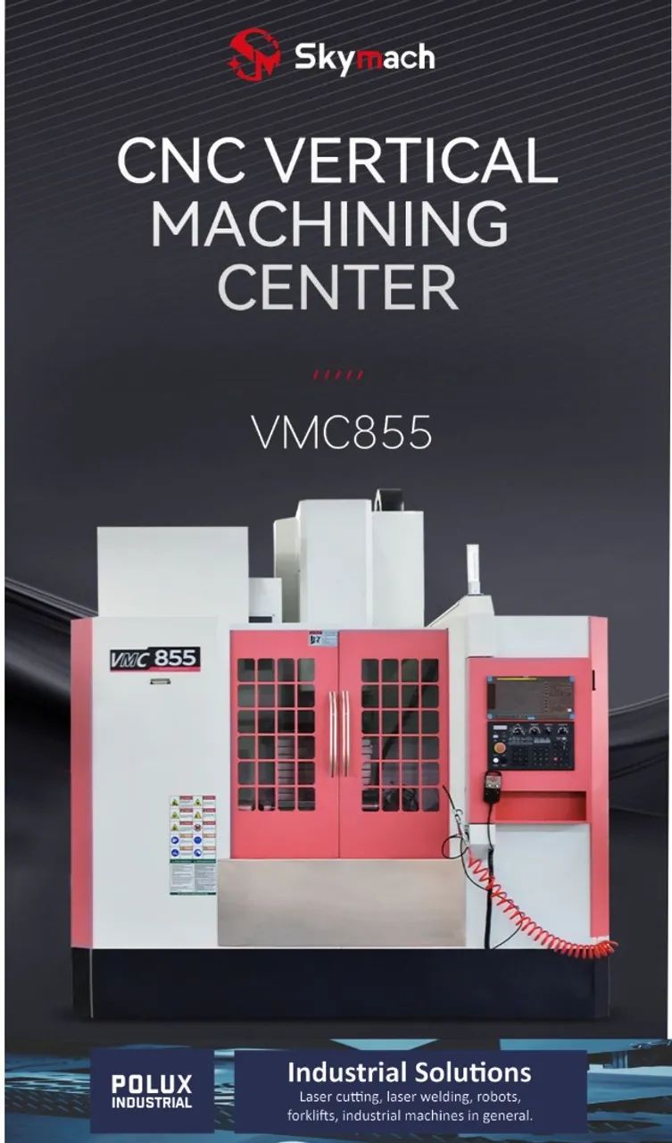 Centro de Usinagem X: 800 mm. Y: 550 mm. Z: 550 mm. - Foto 3