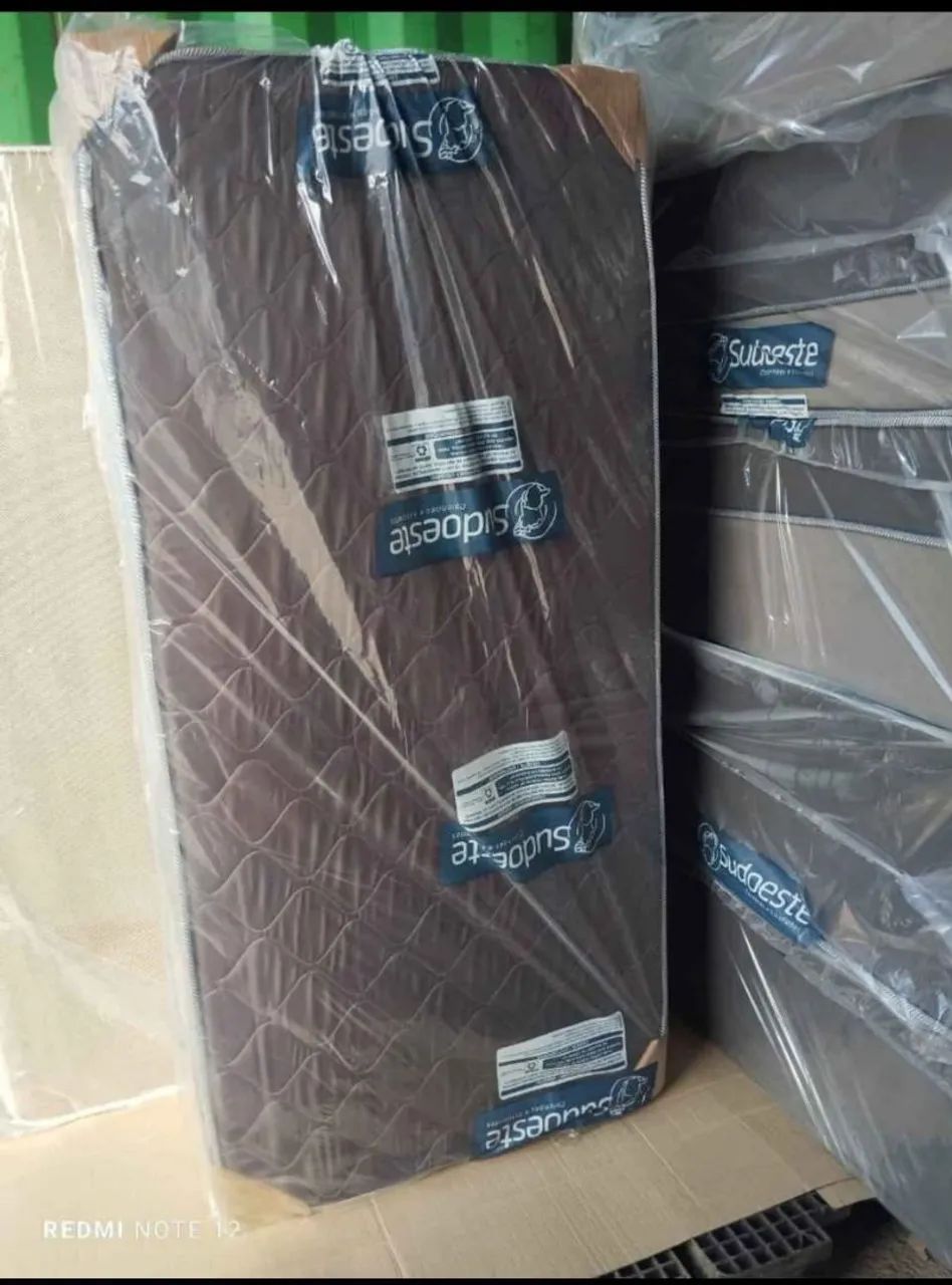 Promoção # Camas Novas com espuma de 8cm conjugadas 6 pesinhos de PVC inclusos. - Foto 2