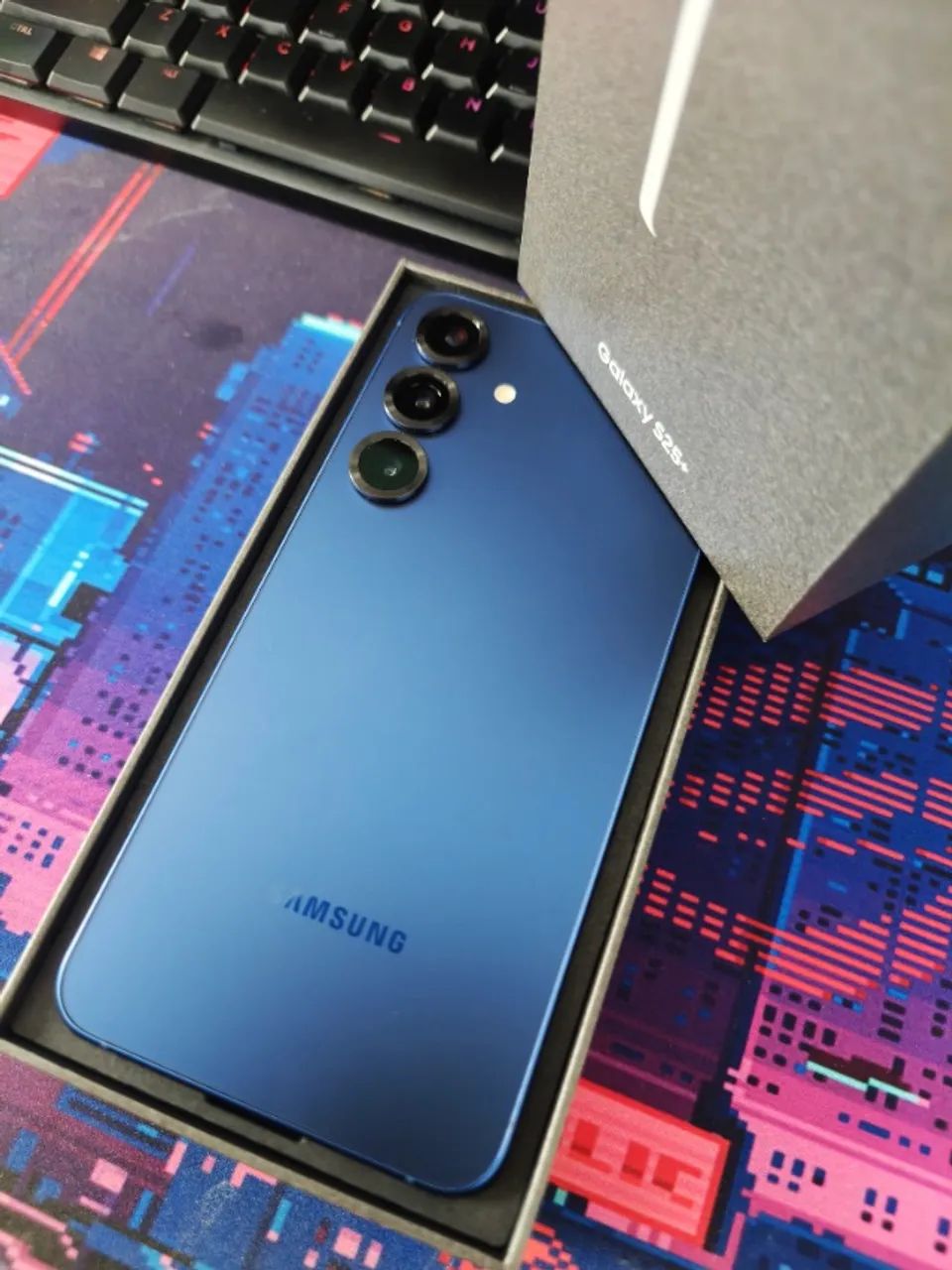 Samsung Galaxy S25 Plus 12Gb Ram 512Gb Azul Nota Fiscal e Garantia - Foto 4