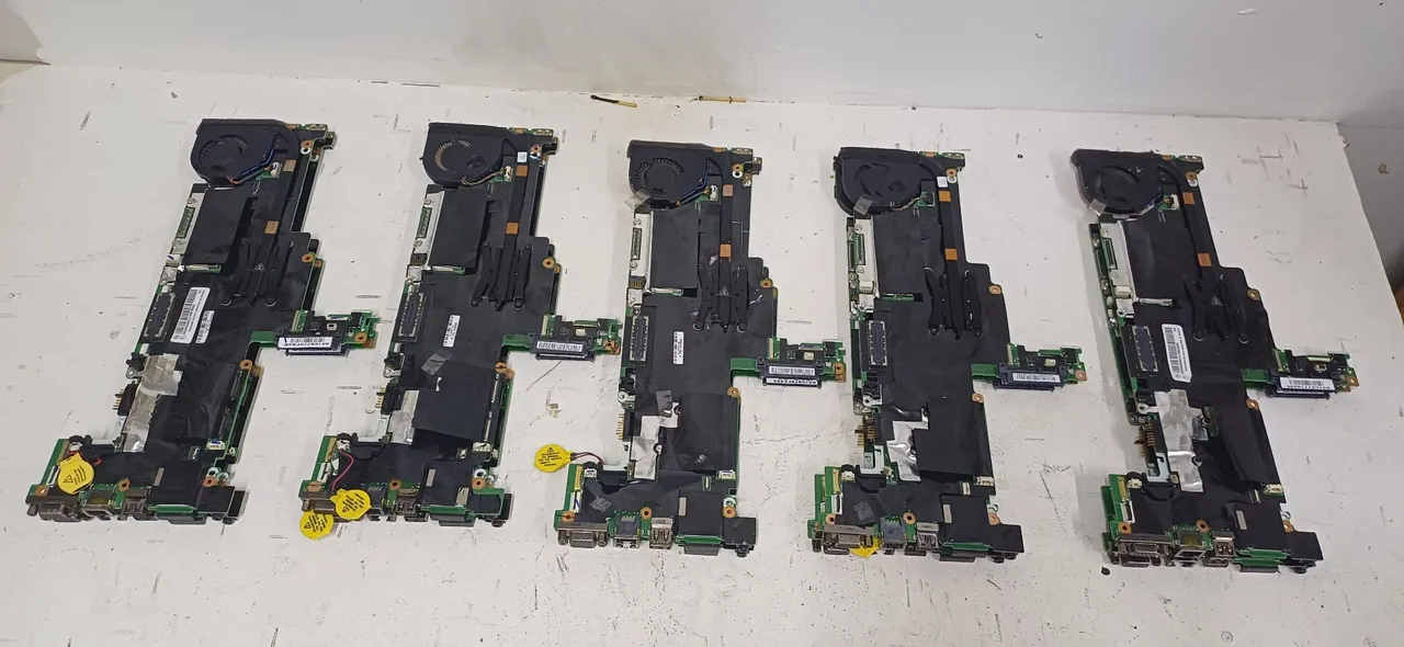 Lote de placas mãe notebook Lenovo ThinkPad T440s testadas