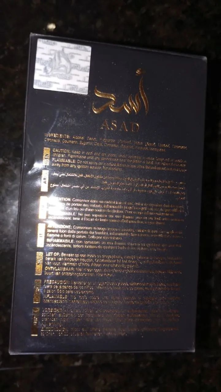 Perfume Asad Lattal's Eau de Parfum 100ml - Foto 3