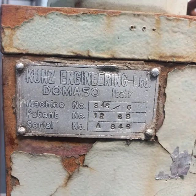 Maquina De Molas Kunz Engineering Mod. 846/6 / -- 90049 Nc - Foto 4