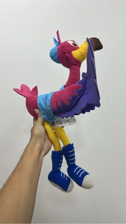 Pelucia pássaro Disney Júnior 