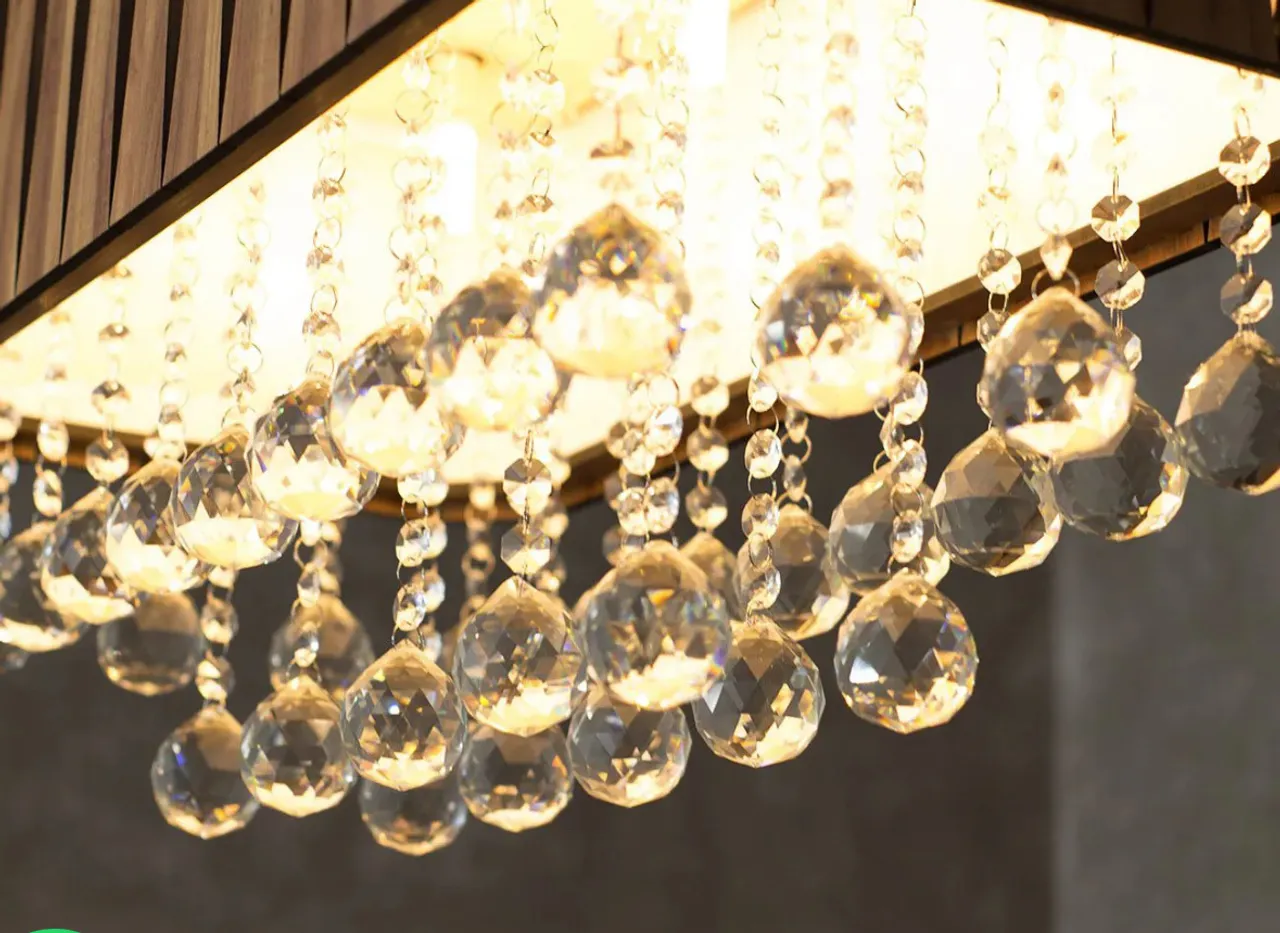 Lustre de Cristal Elegante