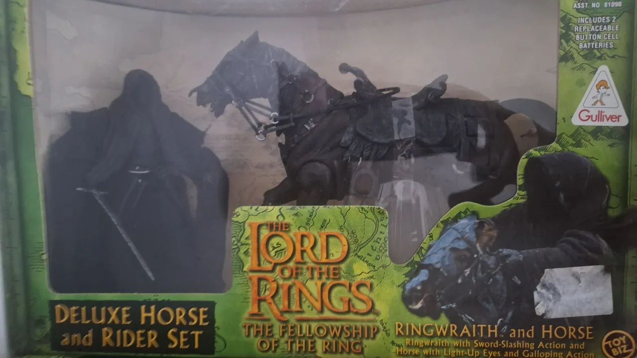 Deluxe Horse and Rider Senhor dos Anéis - Toybiz  - Foto 2